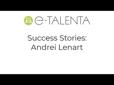 Success Story with Slovenian actor Andrei Lenart