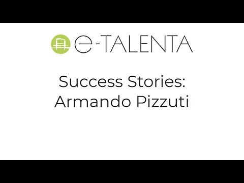 Success Story with Italian casting director Armando Pizzuti