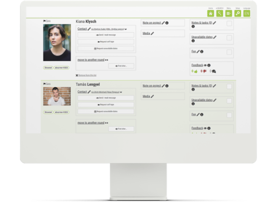 Favourites List etalenta