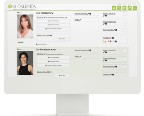 Favourites List etalenta