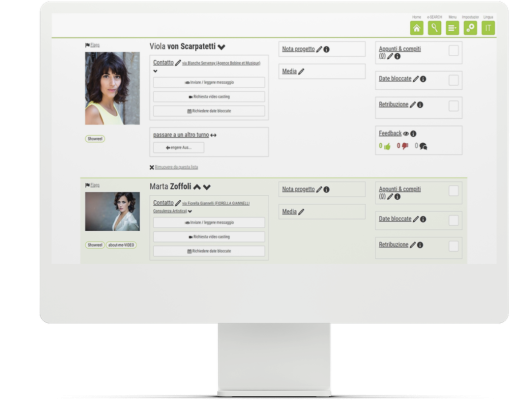 Favourites List etalenta